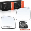 2X Heated Power Mirror Glass for Jeep Grand Cherokee (2011–2021)