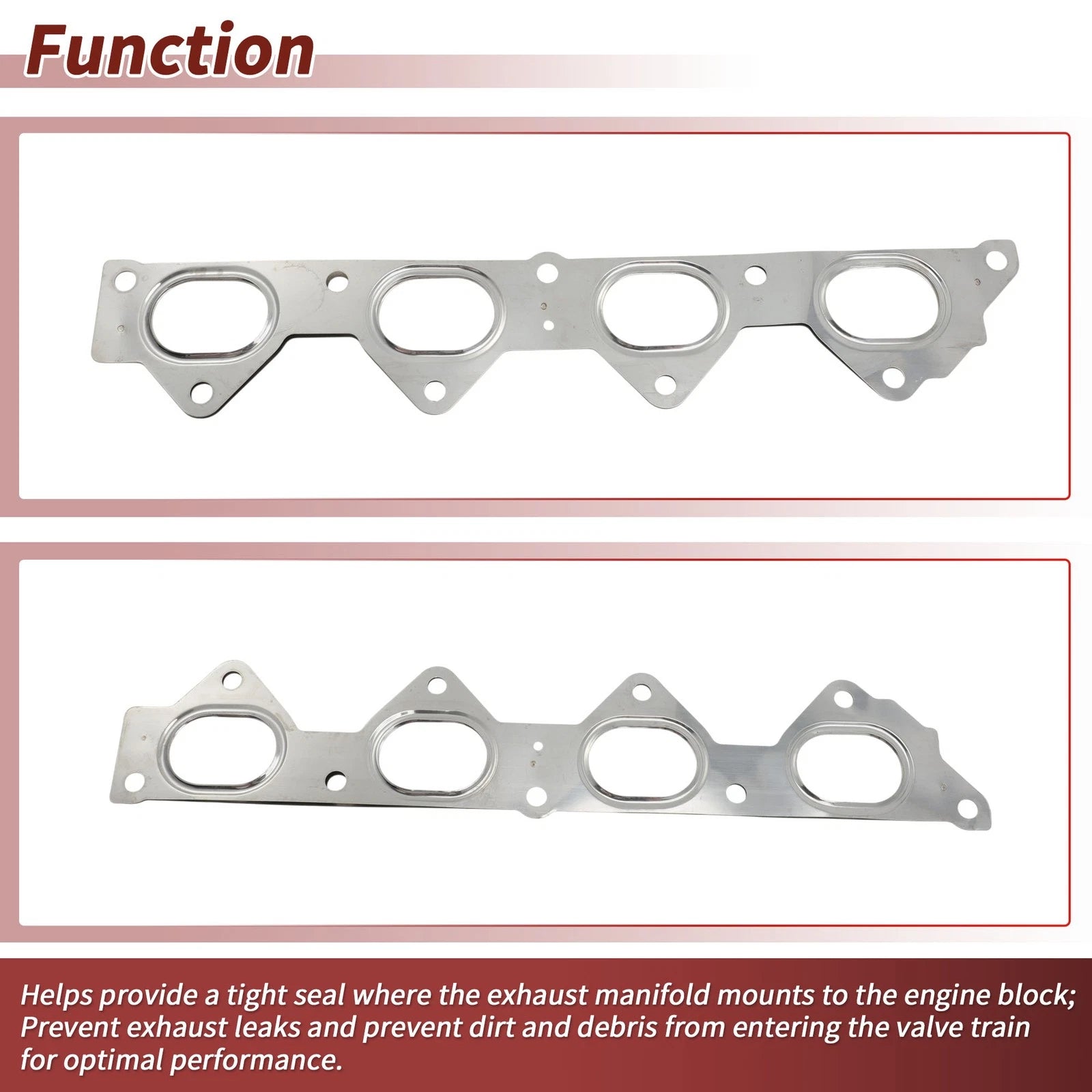 Exhaust Manifold Header Gasket for Honda Accord (1990–1998) No. 18115PT0004