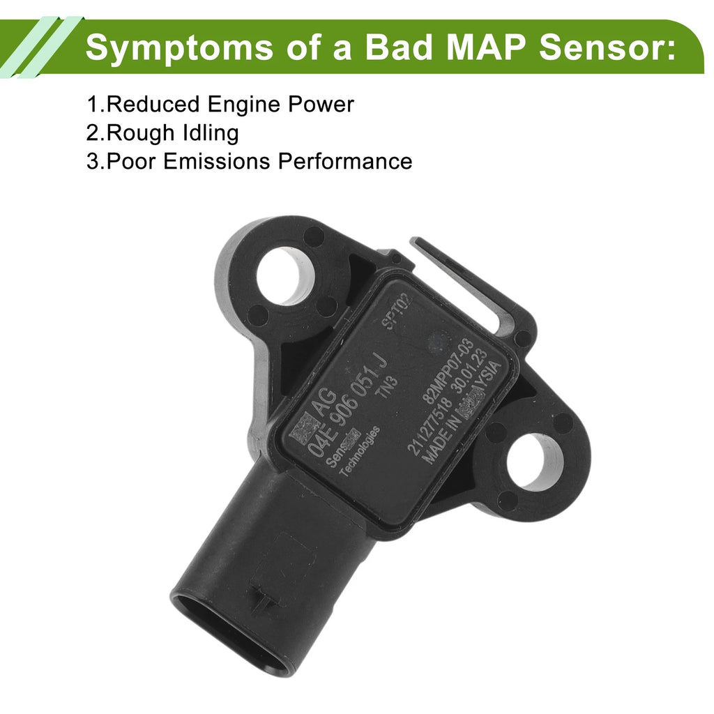 MAP Sensor No. 04E906051J for Volkswagen Jetta (2022–2024)