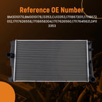 Aluminum Cooling Radiator for BMW 528i (2012–2016) 17118658304