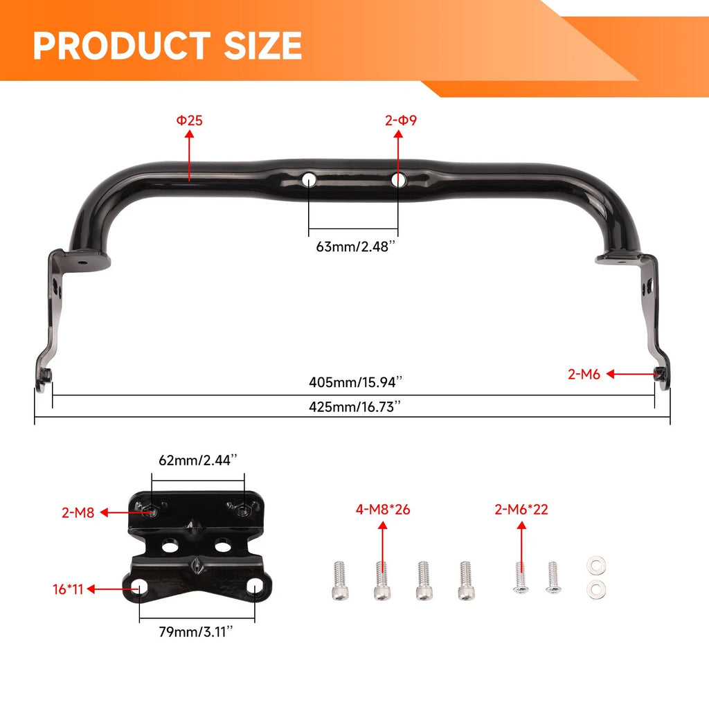 Front Fairing Lower Support Bracket for Harley Low Rider ST (2022–2024)