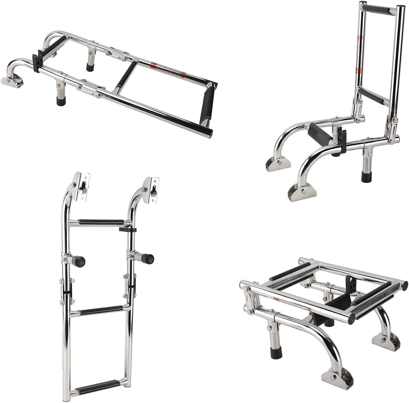 3 Step Stainless Steel Boat Ladder for Pontoon