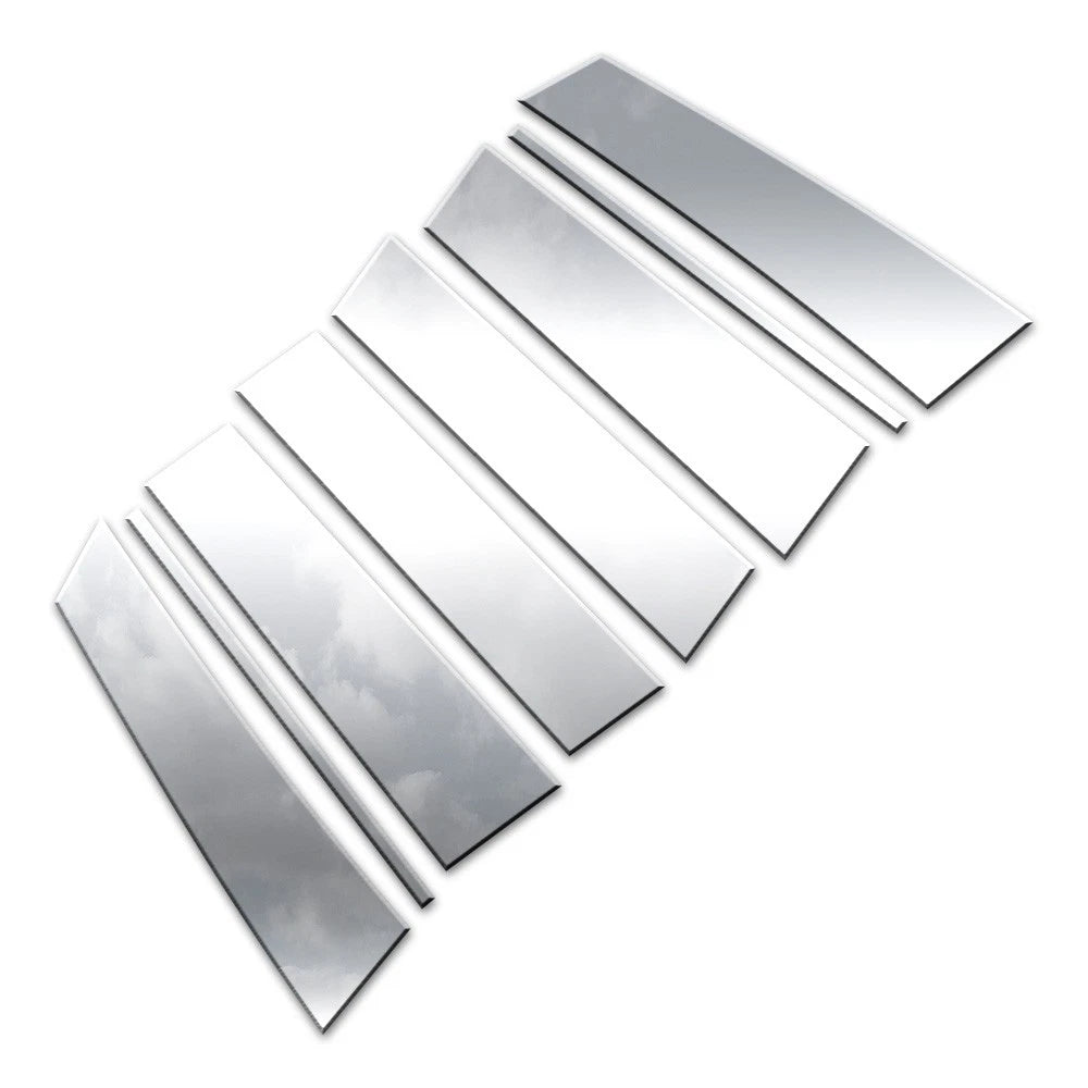 8pc. Luxury FX Polished Pillar Post Trim for 2021-2023 Chevy Tahoe