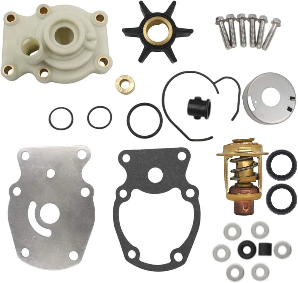 Water Pump Impeller Repair Kit for Evinrude Johnson 20 25 30 HP (Fits 20-30)