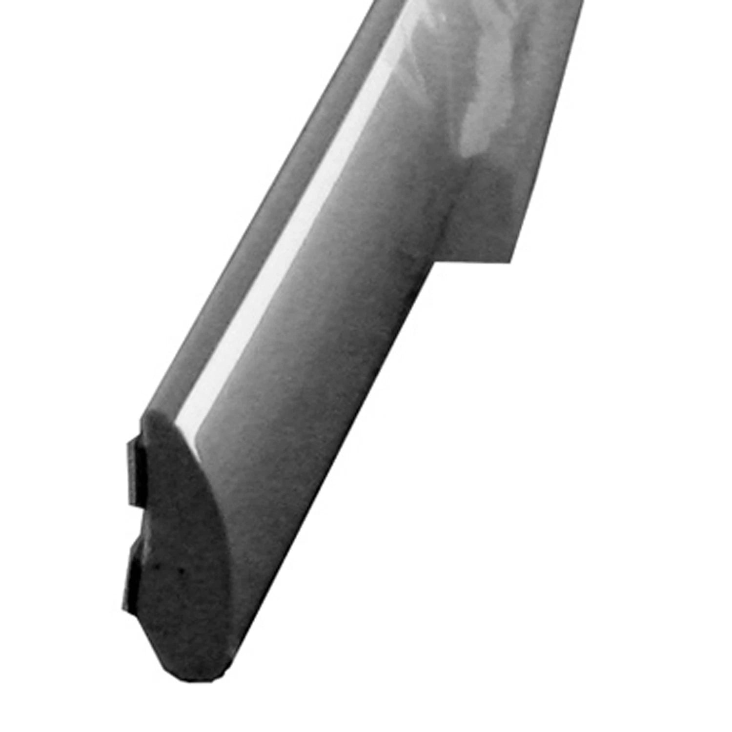 Replacement Chrome PVC Plastic Driver/Passenger Side Front Bumper Cover Molding