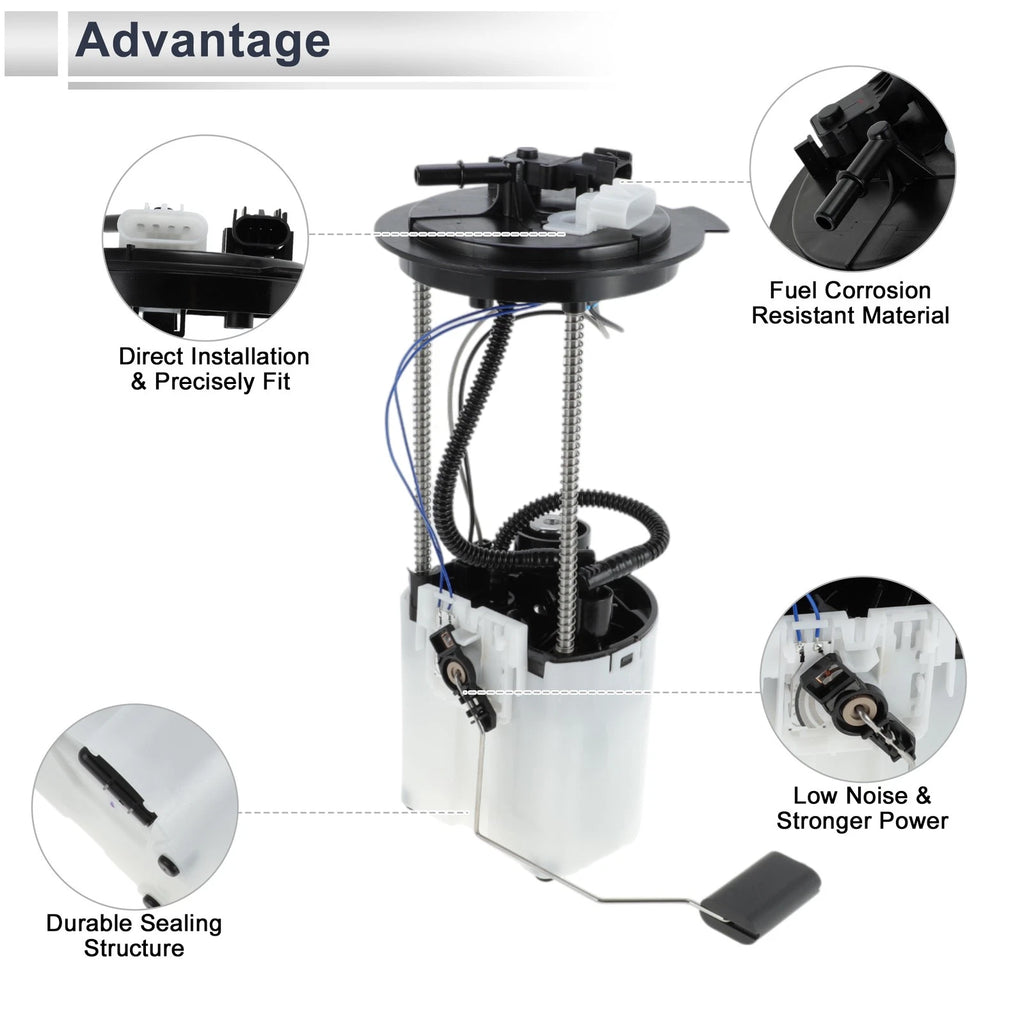 Fuel Pump Assembly for Buick Lucerne (2009–2011) V6 3.9L No. 23120349