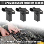 3X Camshaft Position Sensor for Infiniti FX45 (2003–2008) No. 23731-AL61A