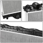 2-Row Aluminum Radiator for Volvo VAH VHD CHU GU8 GU7 (2008–2014)