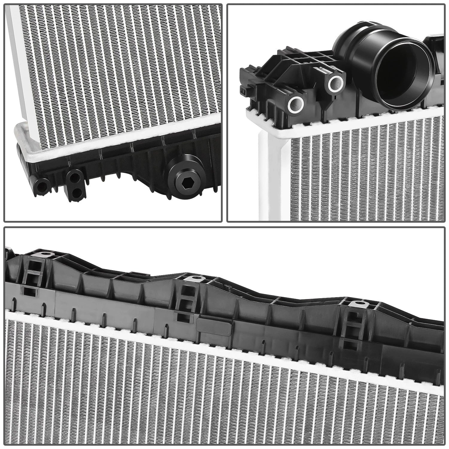 2-Row Aluminum Radiator for Volvo VAH VHD CHU GU8 GU7 (2008–2014)