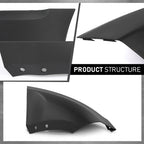 Front Driver Side Bumper Corner Cover for Ford EcoSport (2018–2022)