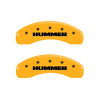 Set of 4 Caliper Covers Yellow Replacement for 2006–2010 Hummer H3