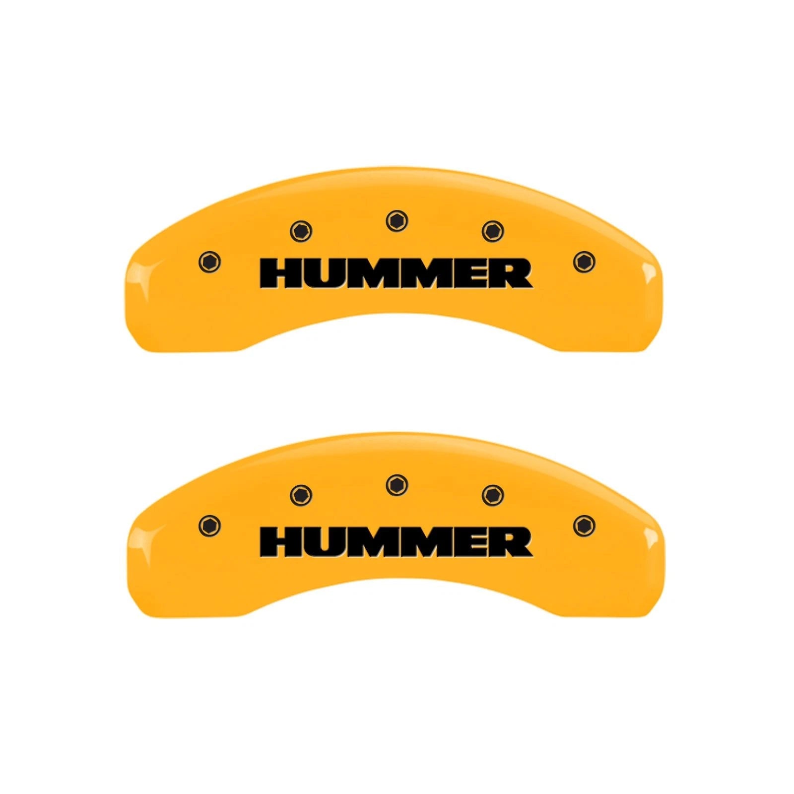 Set of 4 Caliper Covers Yellow Replacement for 2006–2010 Hummer H3