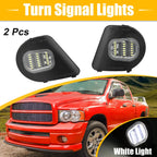 2X Turn Signal Light for Dodge 1500 2500 3500 4500 5500 (68087238AA, 68302824AA)