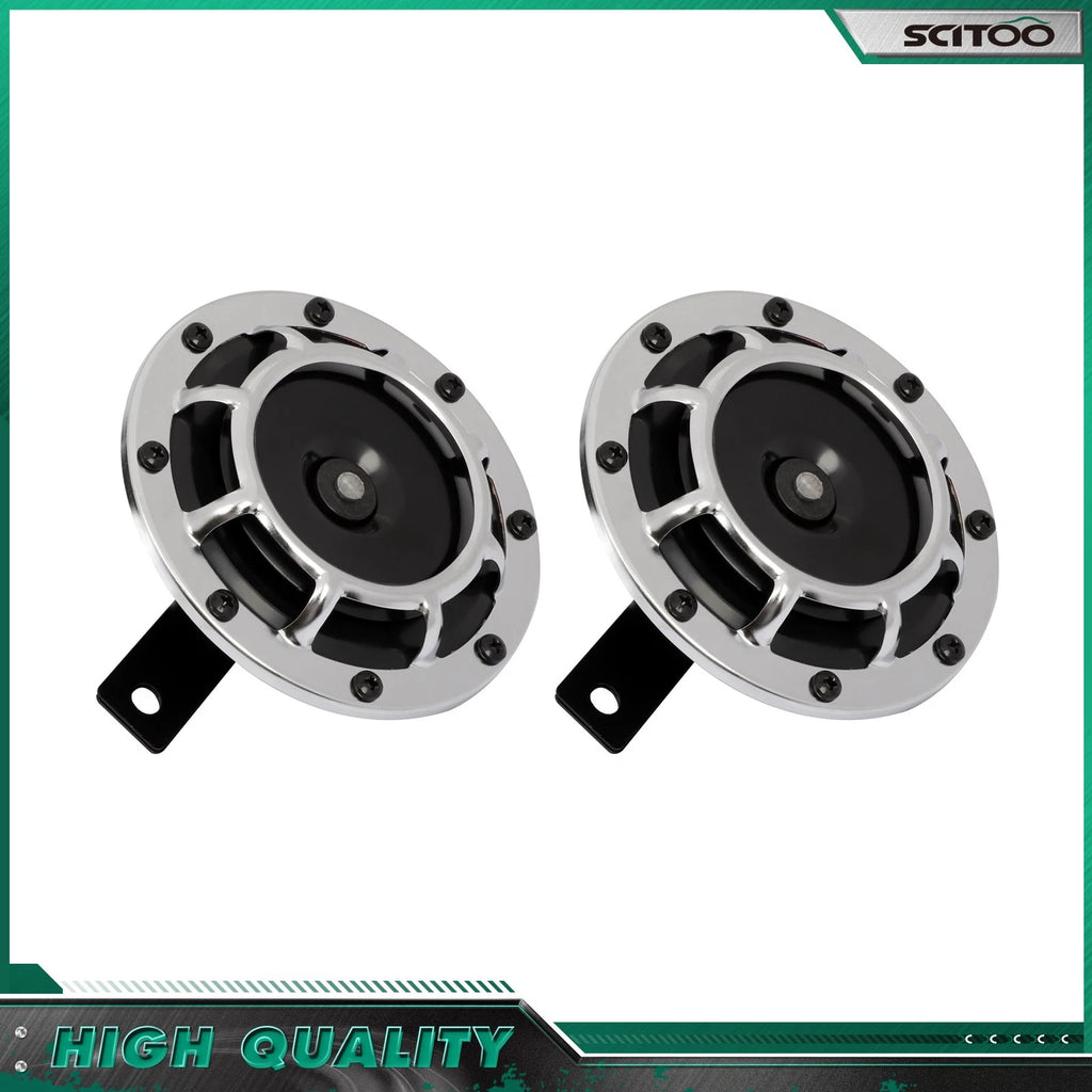 Blast Tone Electric Compact Grill Car Horn for Cars, Trucks, Motorcycles, ATVs