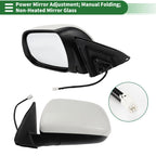 Left Side Door Mirror for Toyota Highlander (Non-Heated, 2001–2023)