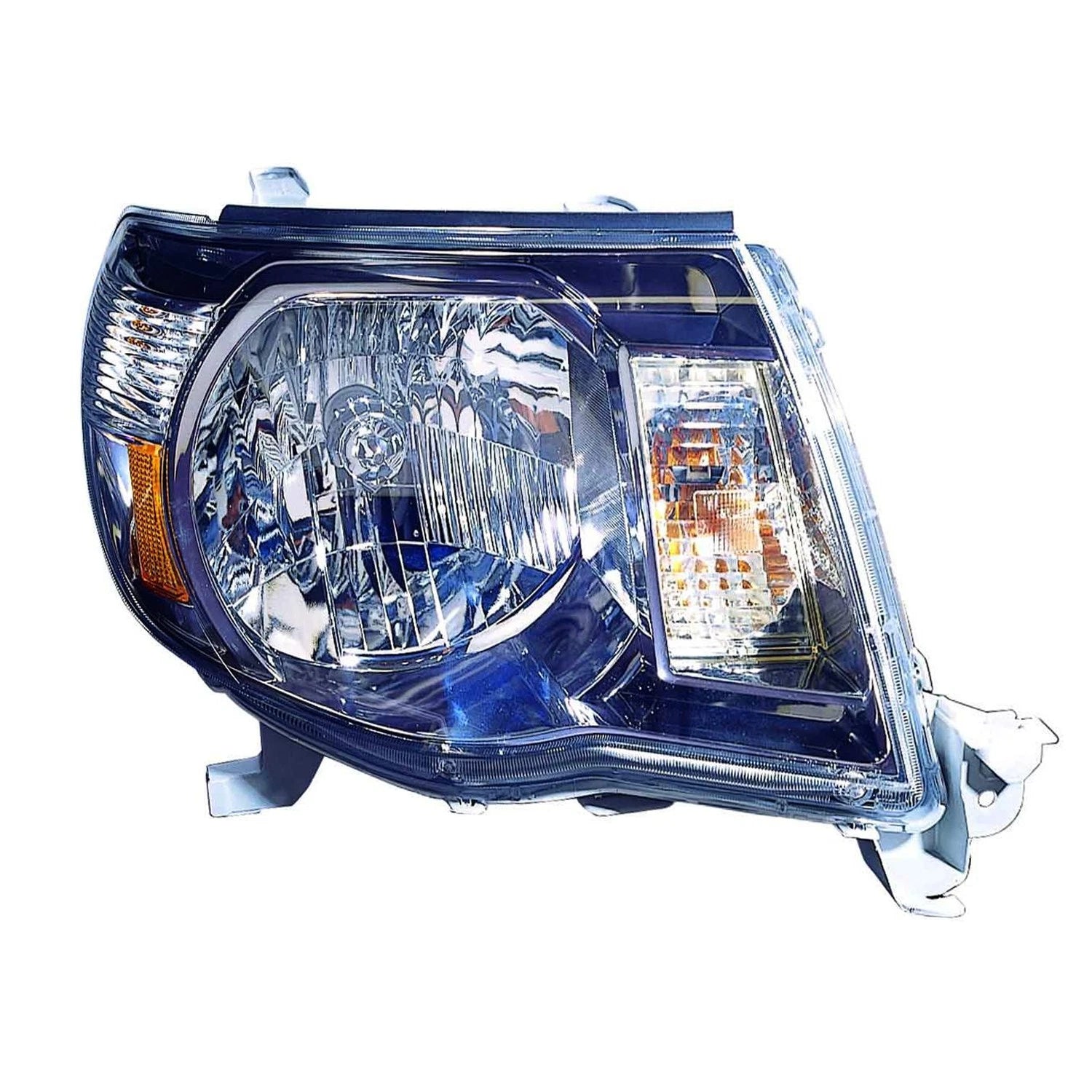 Replacement Smoked Passenger Side Head Light Assembly for Toyota Highlander (2007–2013)