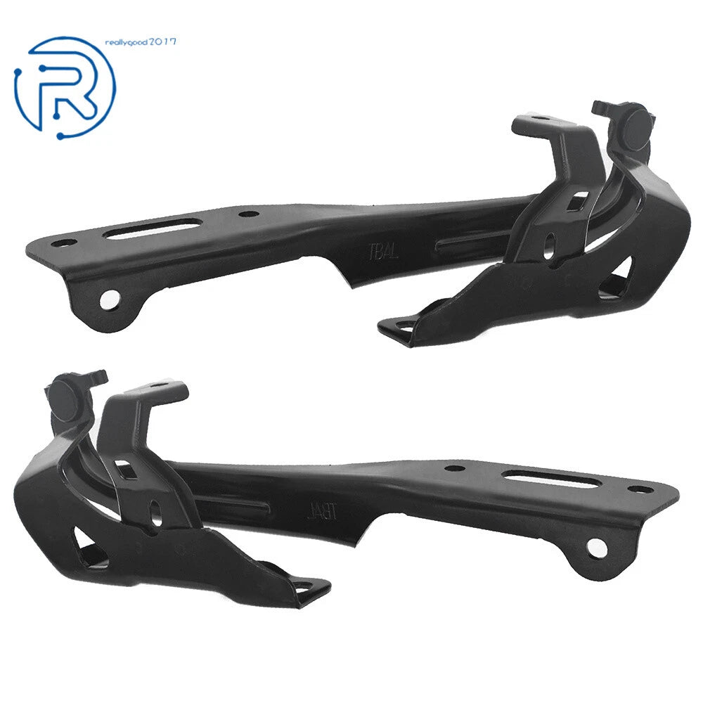 Hood Hinges for Honda Civic (2016-2021) Black Steel