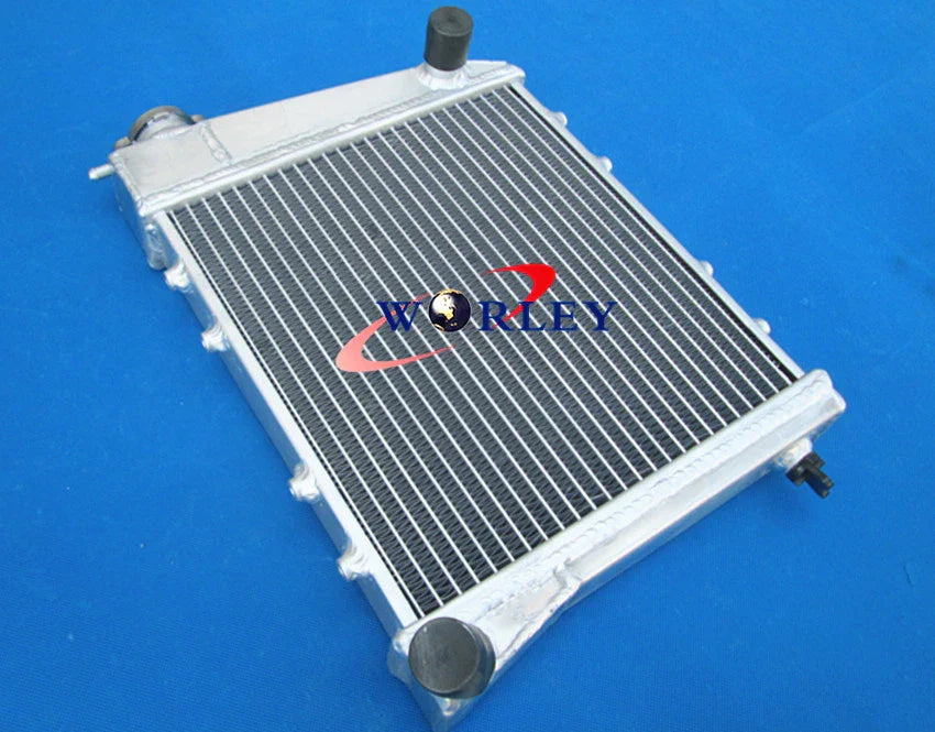 Aluminum Radiator + Fan for Austin Rover Mini Cooper Morris 1967-1991