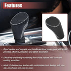 Auto Gear Shift Knob Cover with White Thread for Chevrolet Equinox (2018-2021)