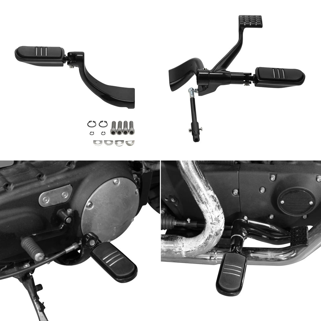 Mid Controls Kit Foot Peg Lever for Harley Sportster XL 883 1200 (2014–2022)