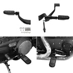 Mid Controls Kit Foot Peg Lever for Harley Sportster XL 883 1200 (2014–2022)