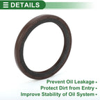 Rear Crankshaft Oil Seal for ISUZU (8-97049146-0) (2000-2023)