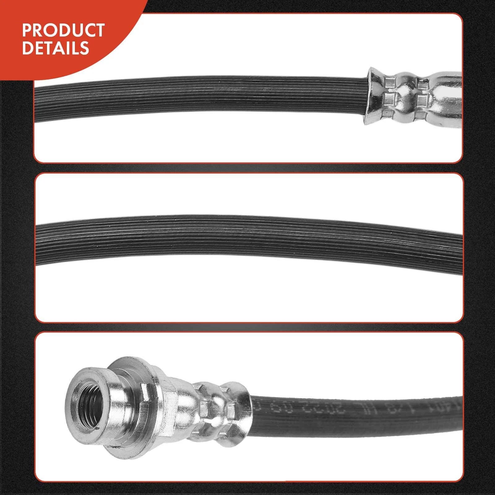 Rear Right Brake Hydraulic Hose for Chevrolet Silverado 1500 HD (2001–2002)
