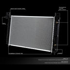 28" Aluminum Core Radiator for Silverado Sierra Suburban Yukon (1999–2007) DPI 2334