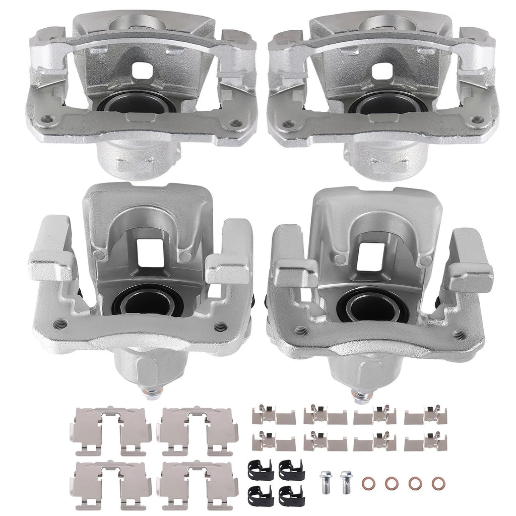 Front Rear Left Right Disc Brake Caliper Kit for Toyota Avalon Camry (2019–2023)