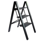 3 Step Folding Ladder with Wide Anti-Slip Pedal for Home Use