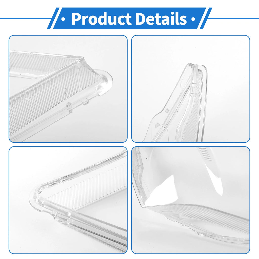 Headlight Lens Cover for Honda Acura (2007–2013) PC Clear