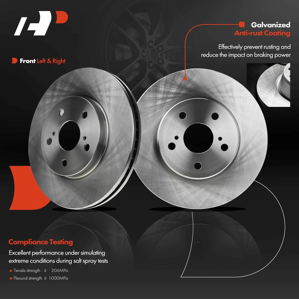 Front Brake Rotors & Pads for Toyota Avalon Sienna (2000-2006)