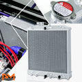 3-Row Aluminum Racing Radiator for Honda Civic/Del Sol, Acura Integra (1992–2001)