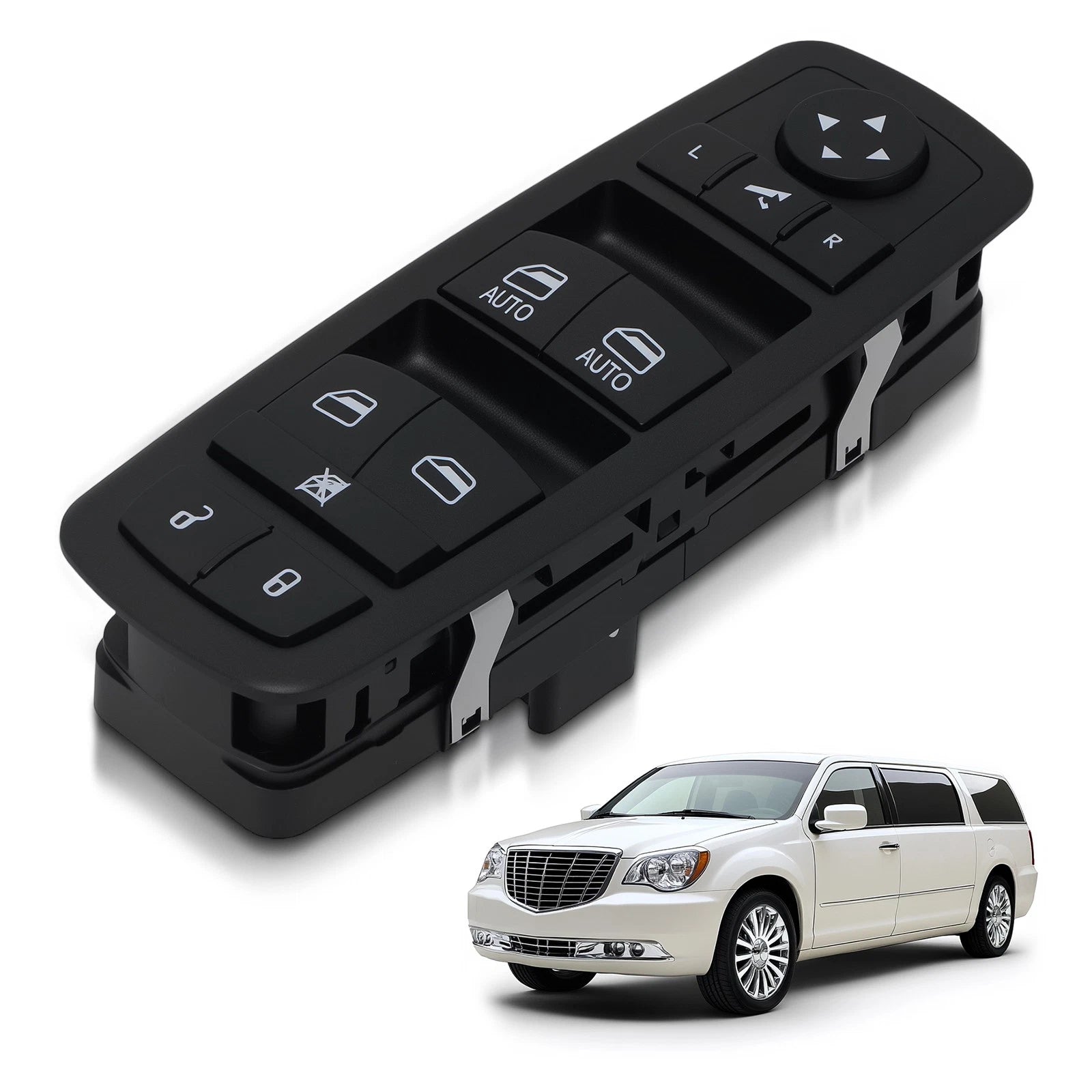 Front Left Power Window Switch for Chrysler Town & Country (2008–2012) 4602536AD