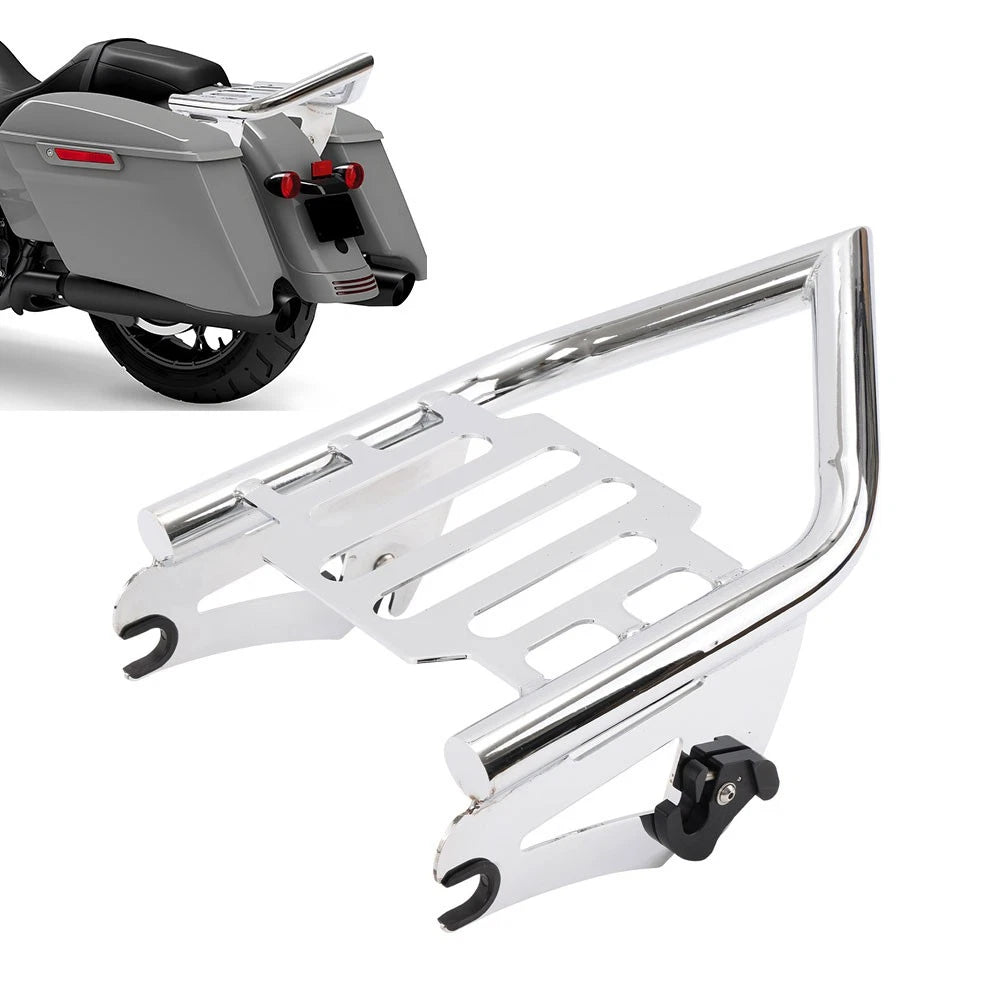 Detachable Stealth Luggage Rack for Harley Road King/Glide (2009–Present)