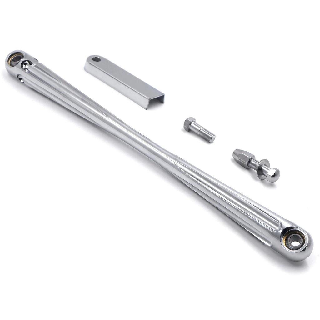 Chrome Billet CNC Shifter Rod for Harley Softail (1986–2019)