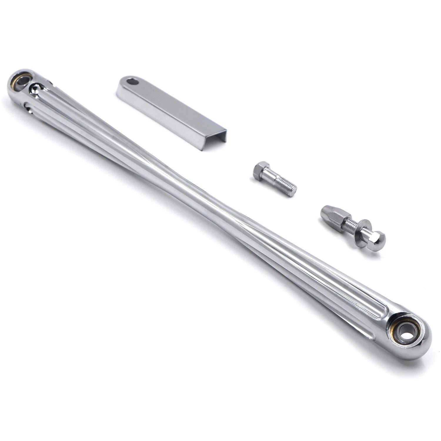 Chrome Billet CNC Shifter Rod for Harley Softail (1986–2019)