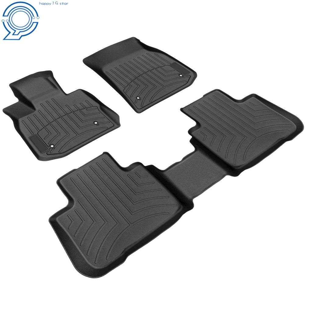 Set of 4 Floor Mats Cargo Liner for BMW X3 G01 (2018–2024) X4 G02 (2019–2024)