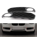 2X Front Bumper Fog Light Grille for BMW 1-Series F20 F21 (2011–2015)