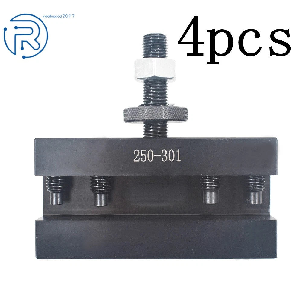 Set of 4 Quick Change Tool Post Holders for Lathe CXA (250-301)