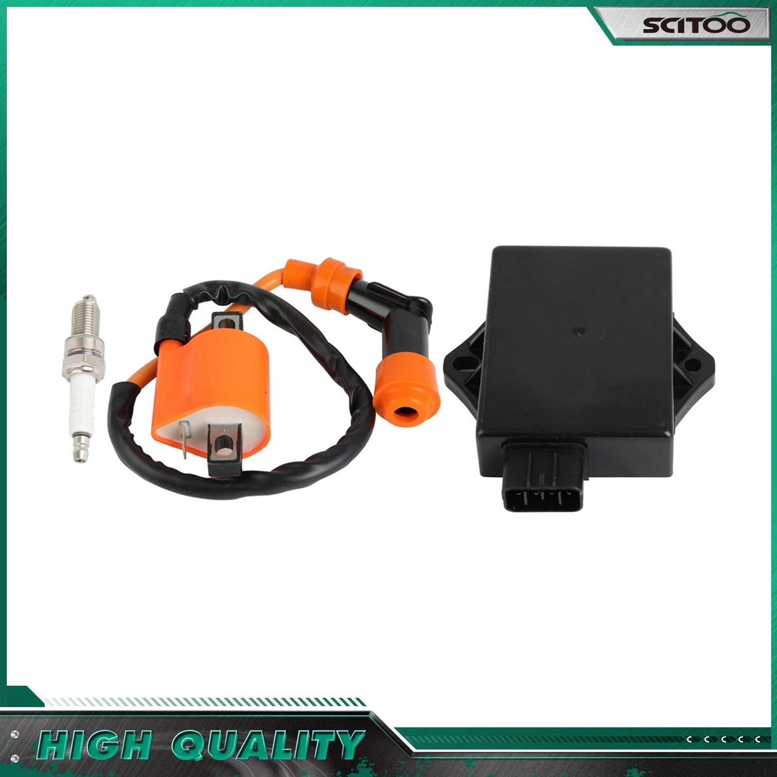 Ignition Coil Spark Plug CDI Box for Polaris Magnum 330 4X4 (2003–2006) 3088209