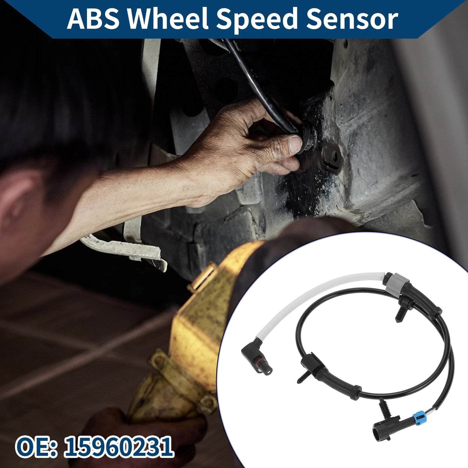 ABS Wheel Speed Sensor No. 15960231 for Chevrolet Express 2500 (2003–2023)