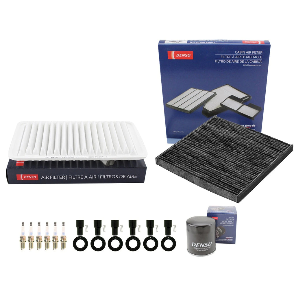 Tune Up Kit with 6 NGK Spark Plugs & Boots for Camry ES300 (1997–2001)