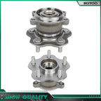 Pair Rear Wheel Bearings Hub Assembly for Nissan Rogue (2008–2020) AWD