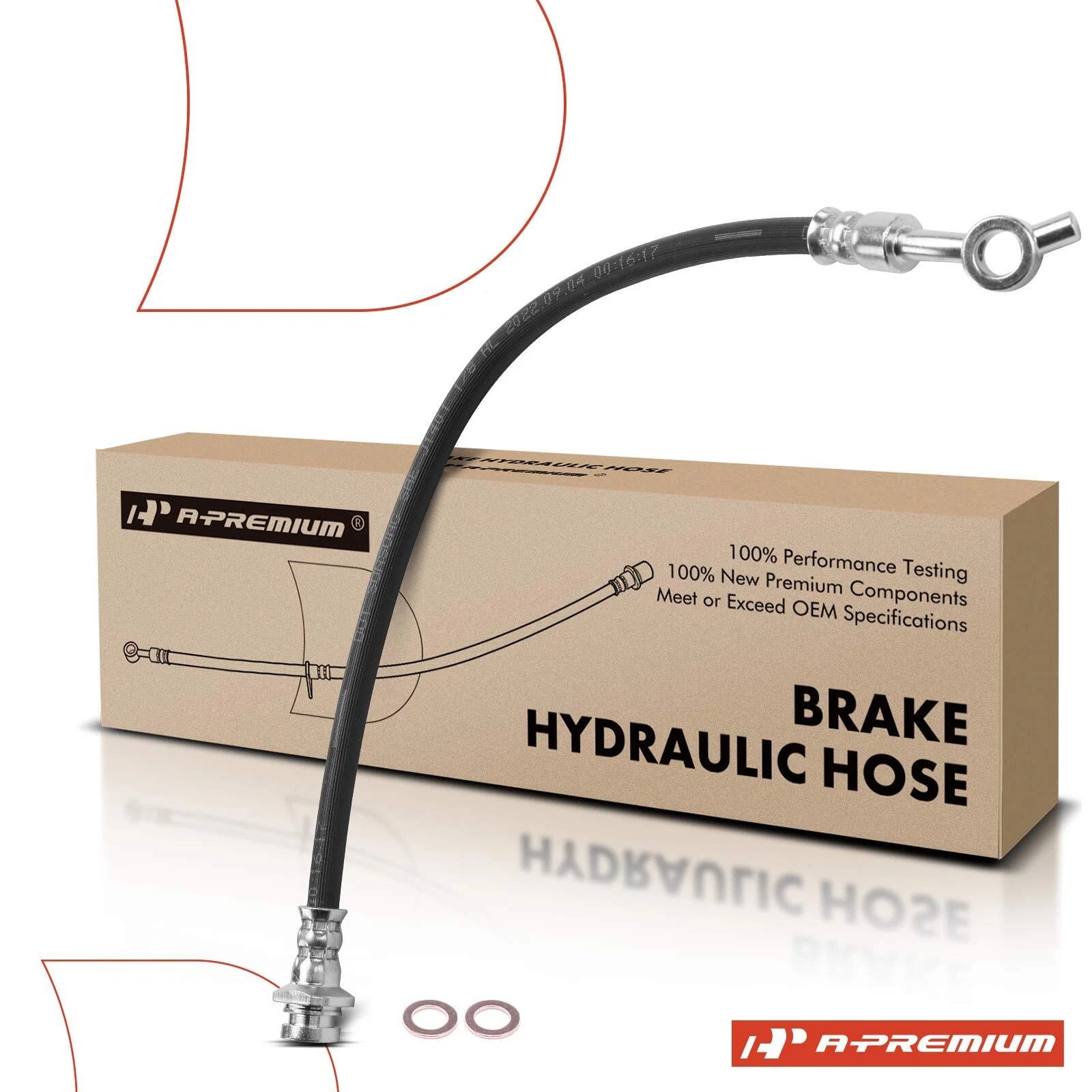 Front Right Brake Hydraulic Hose for Nissan Pathfinder Frontier (1996–2004)