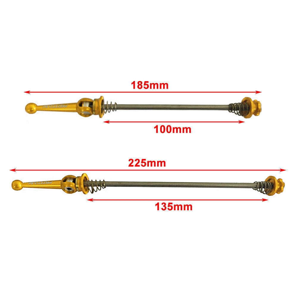 2X Quick Release Skewers for MTB Road Bike (Pro Bicycle)