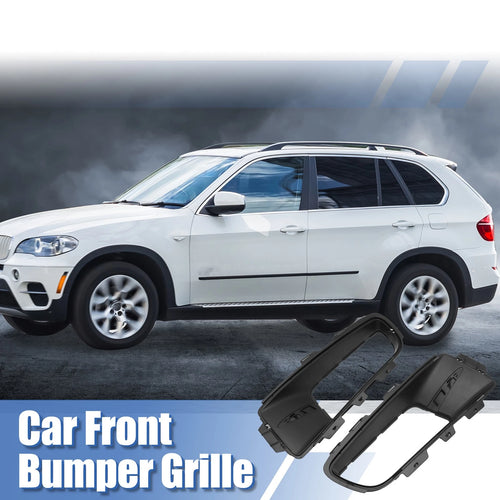 1 Pair Fog Light Grille Cover Trim for BMW X5 E70 (2007–2013) 51117172450 51117172449