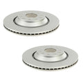 Set of 2 Rear Disc Brake Rotors for Audi A3 Q3 S3 Arteon Atlas Passat GTI