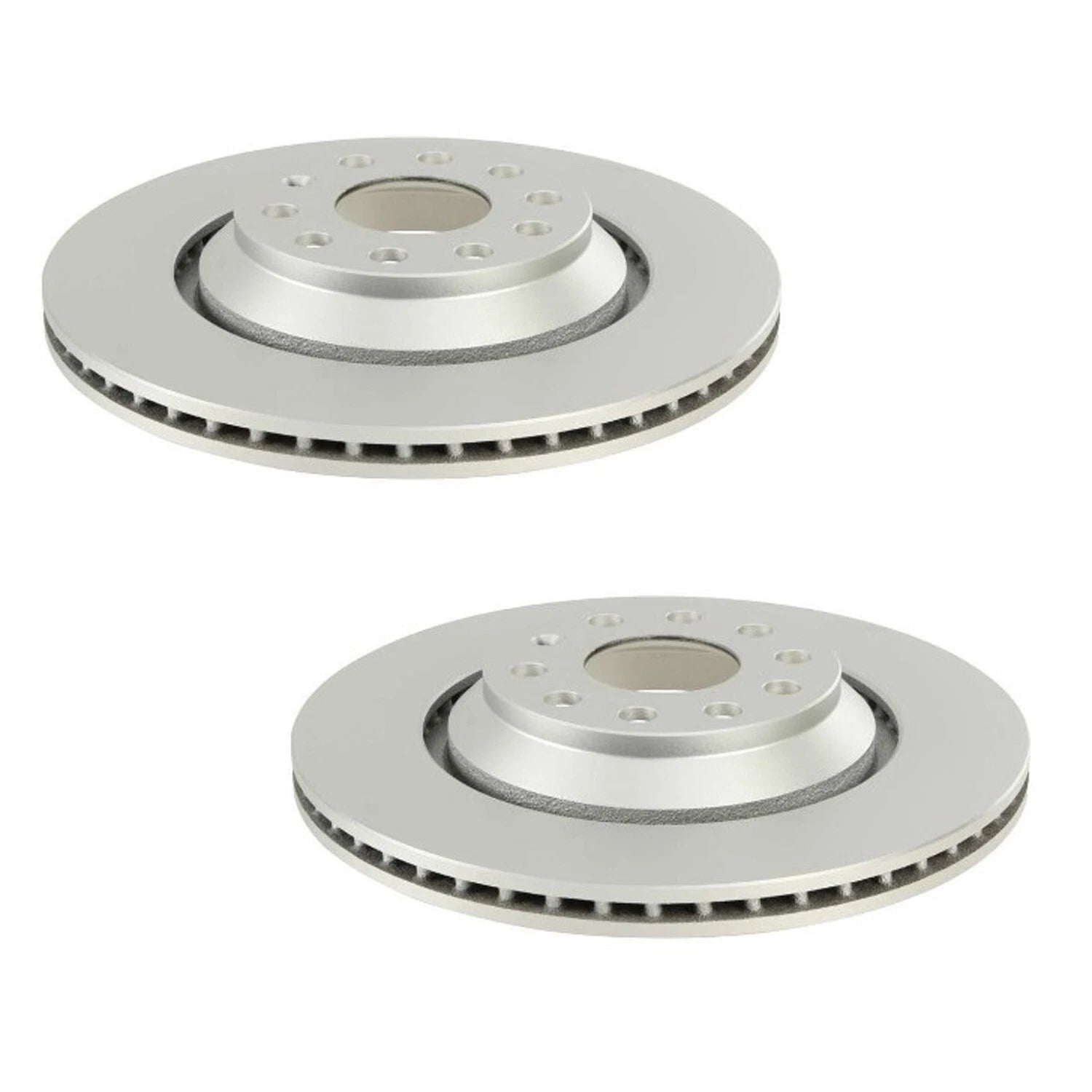 Set of 2 Rear Disc Brake Rotors for Audi A3 Q3 S3 Arteon Atlas Passat GTI