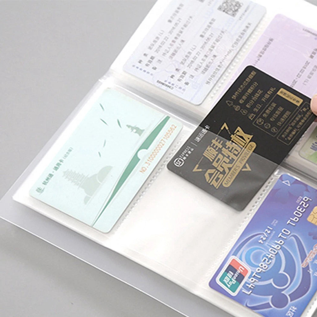 Card Book for Photocards (240 Slots) - Clear Plastic Album